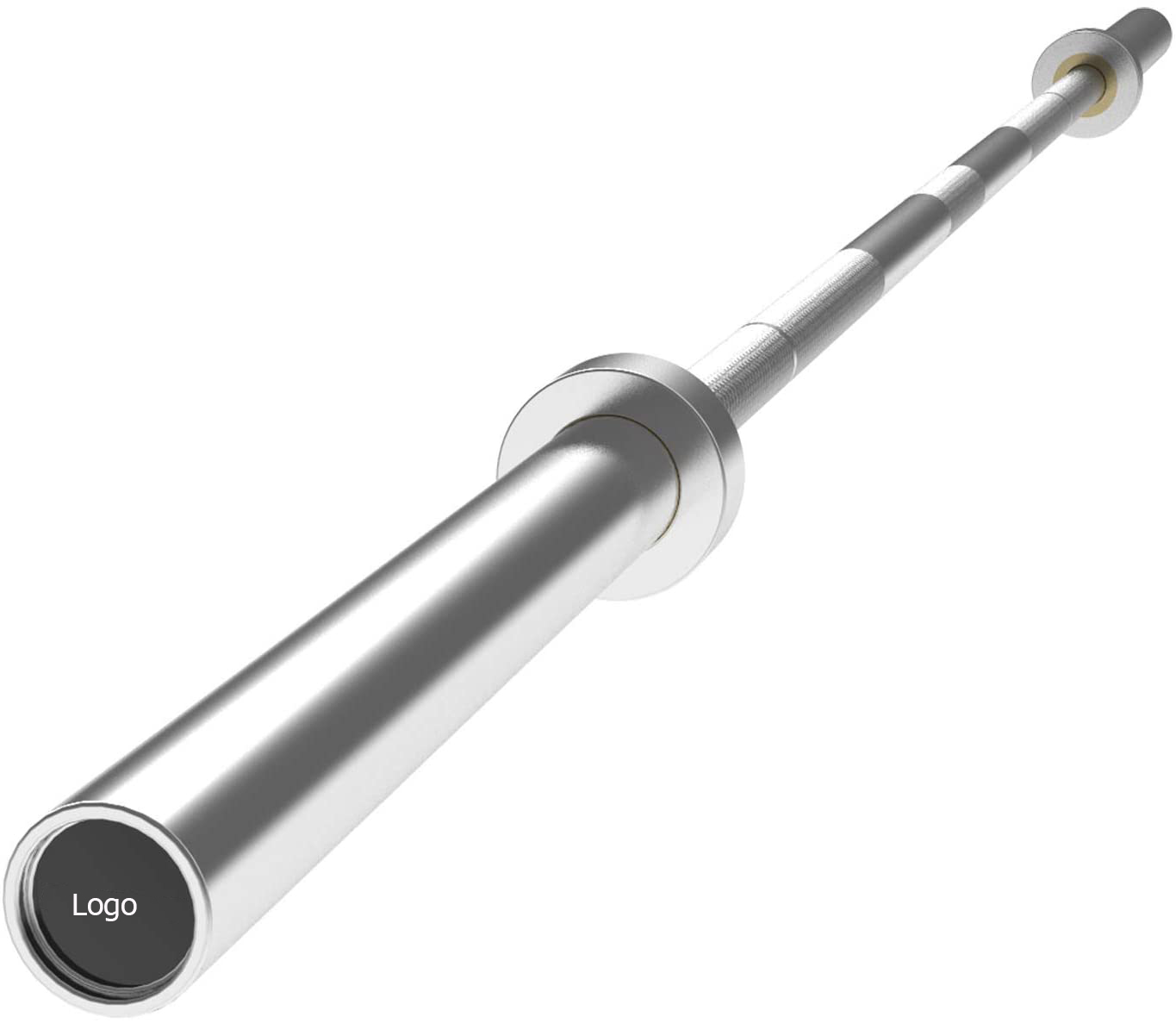 7-foot Standard Weightlifting Barbell Bar, General Purpose Weight Bar Suitable Lifts and Power Lifts For Squat Training