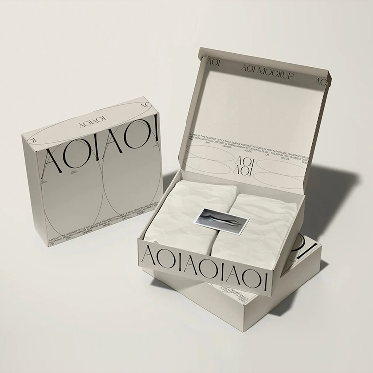 custom mailer shipping boxes biodegradable packaging paper boxes for jewelry perfume cosmetic
