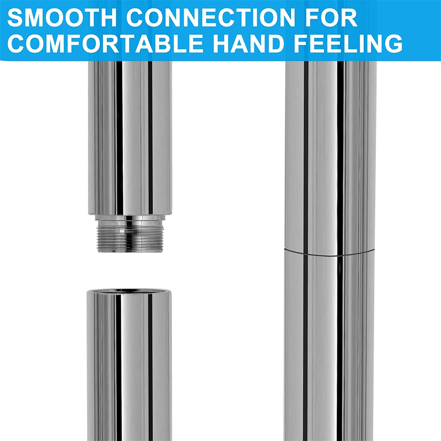 Easy to Install Stripper Pole for Home Chrome Dance Pole Spinning Static Removable Portable Dance Pole At Home Fitness Exercise