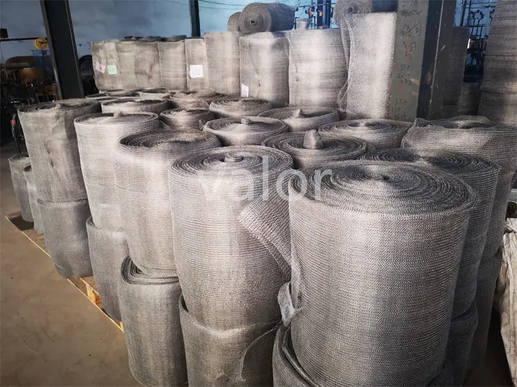 Professional Factory Made Gas Liquid Filter Wire Mesh/wire Mesh Demister From Anping