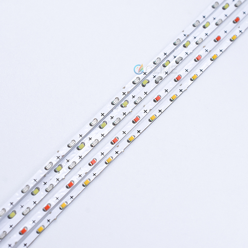 Ультратонкая светодиодная лента Czinelight, 3 в, 1,5 мм, красный, зеленый, синий, желтый, теплый белый свет 0603, 3 в
