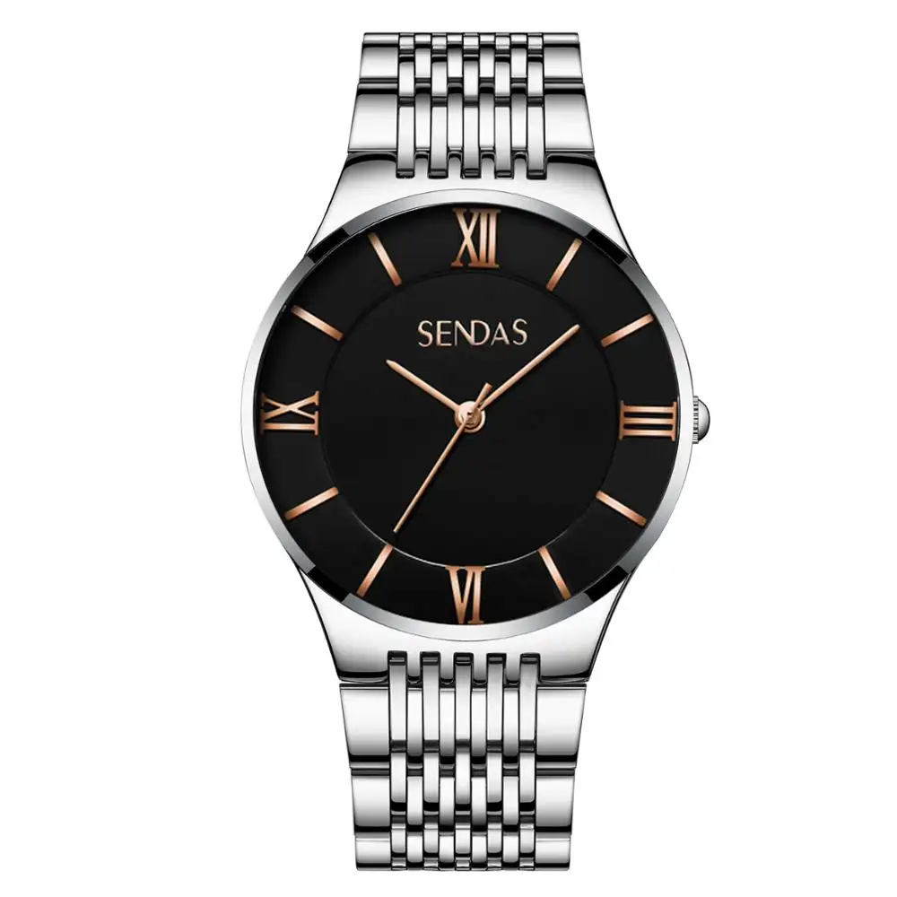 Minimalist design watches men luxury custom logo relojes hombre