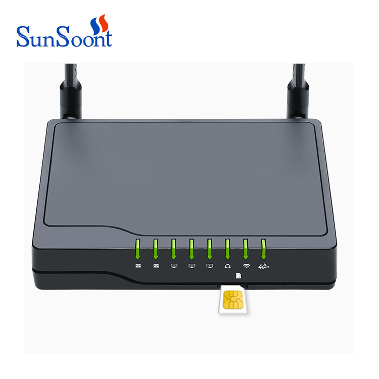 2 порта FXS, маршрутизатор 4g с поддержкой T.38 и T.30, маршрутизатор voip