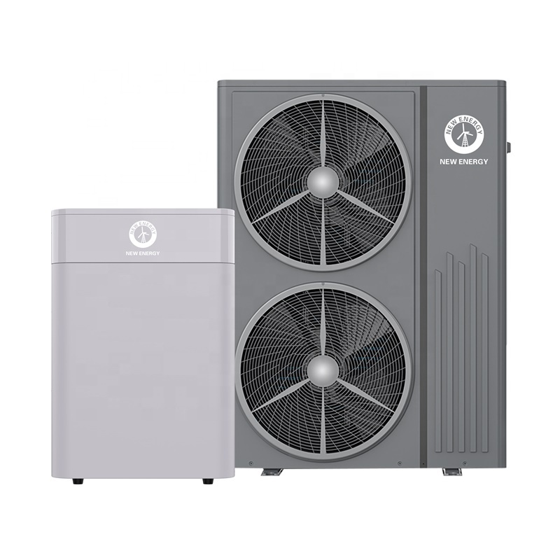 NEW ENERGY factory price -30c Air to Water Heating Cooling Warmepumpe R32 Inverter Air Source Heat Pump