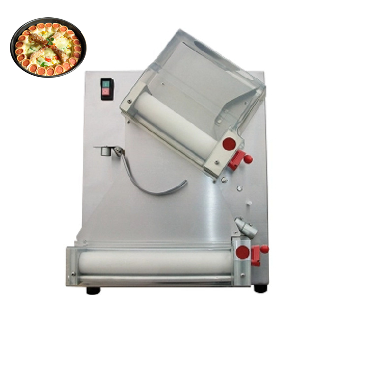 12 Inch Professional Stainless Steel Big Pizza Dough Rolling Machine Pizza Press Flattener Roller