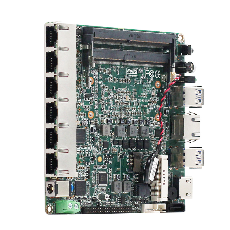 Межсетевой экран appliance Intel Skylake core i3 i5 i7 X86 6 ethernet порты промышленных настольных материнская плата pfsense