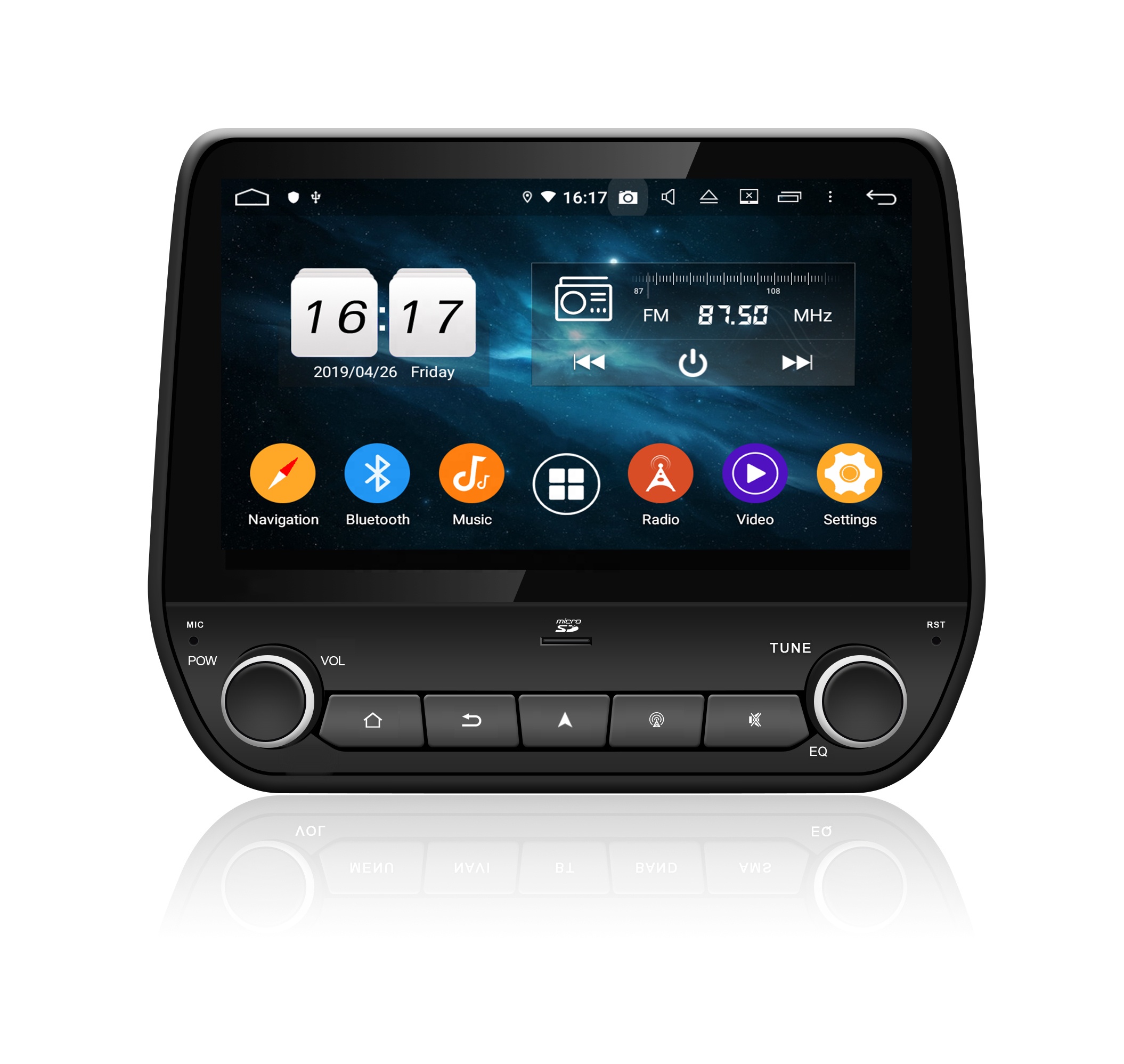 KD- 9515 хит продаж Android 10 PX6 4 + 64 ГБ Автомобильный видео Радио стерео плеер для автомобиля FORD Ecosport или Fiesta 2017 2018 б/у