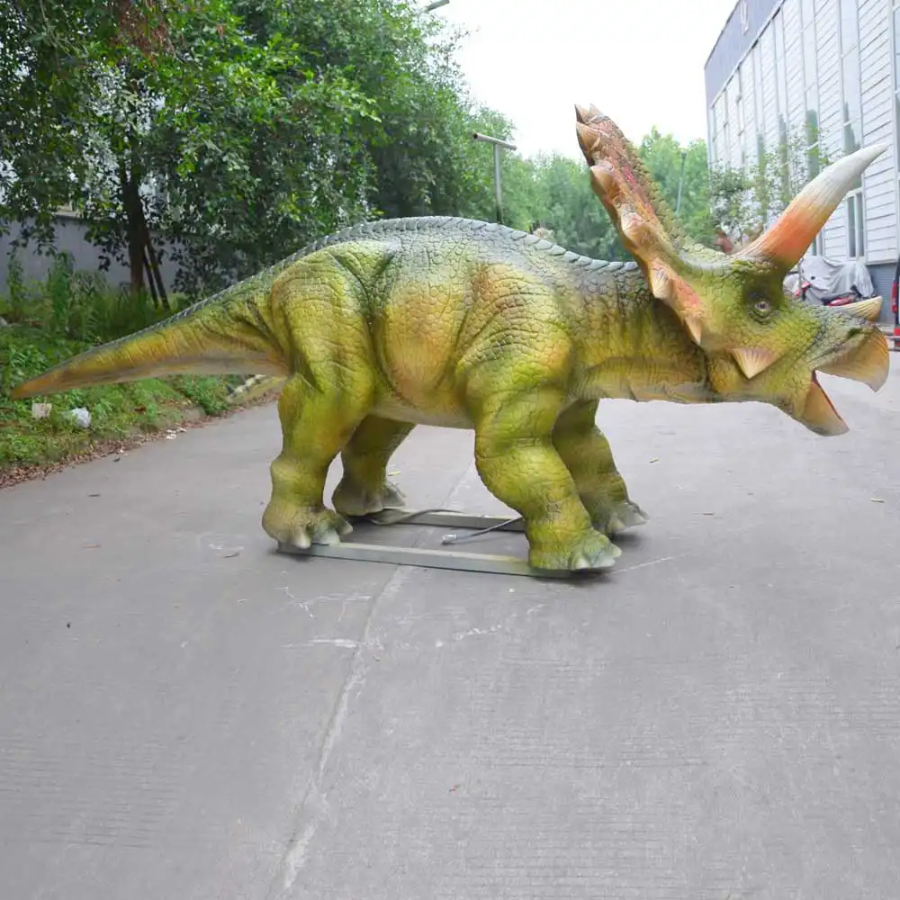 Dinosaur Ride Electric Outdoor Entertainment Equipment Animatronic Realistic for Amusement Park