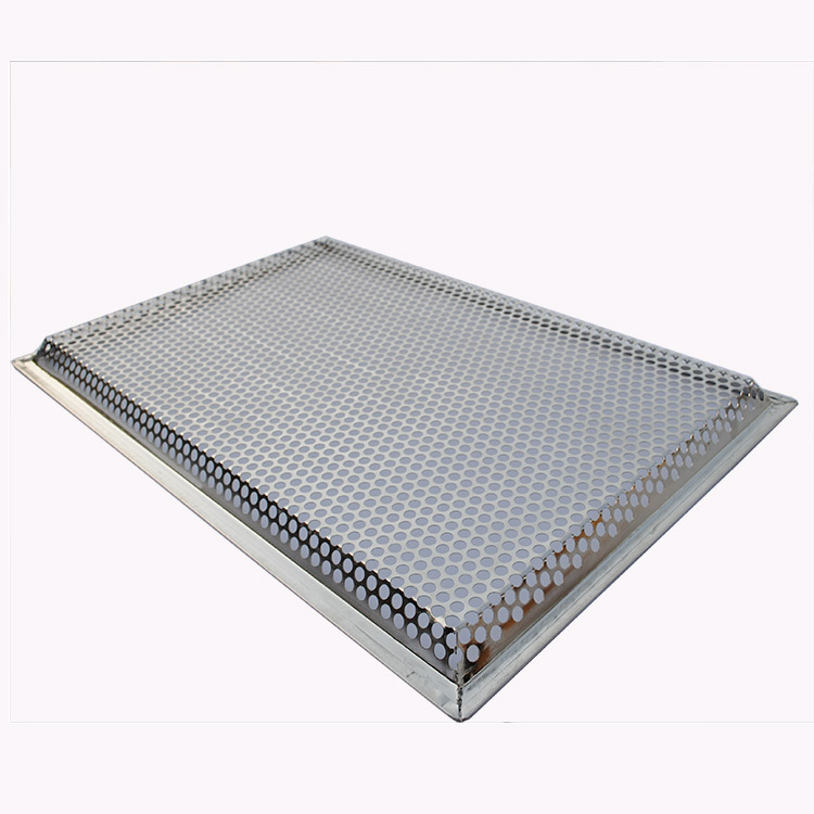 Food grade stainless steel wire mesh baking tray pan
