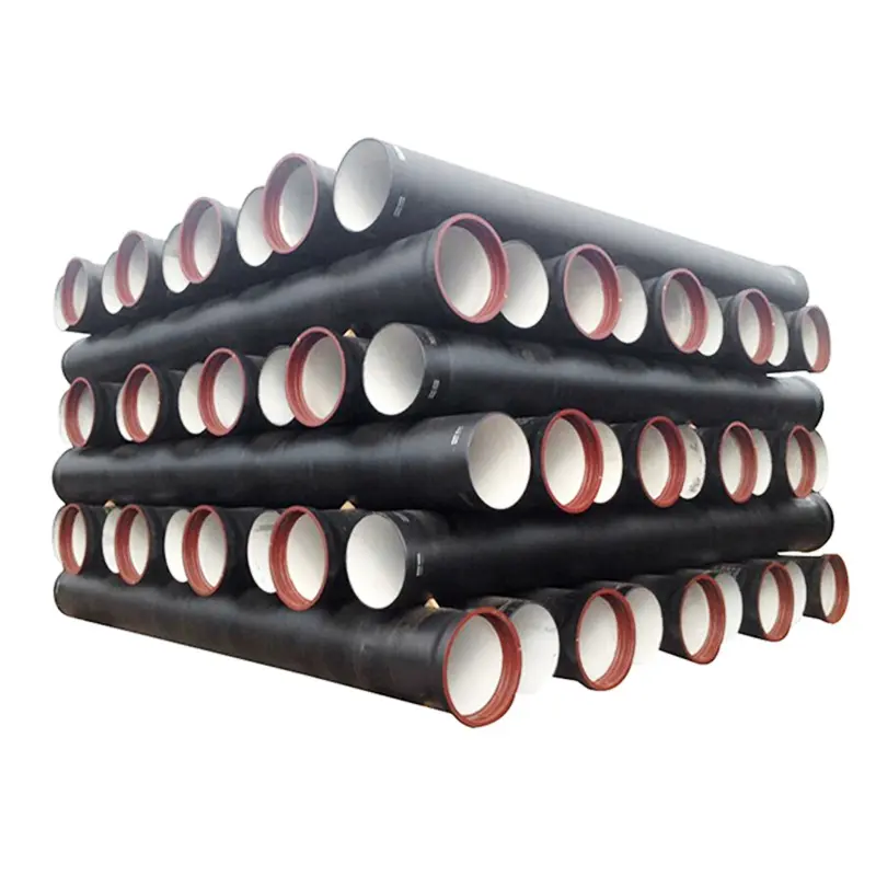 SANDSTEIN Good quality ISO2531 EN545 cast iron k7 K9 K12 C25 C30 C40 for drinkable water/sewage Water Pipe ductile iron pipes