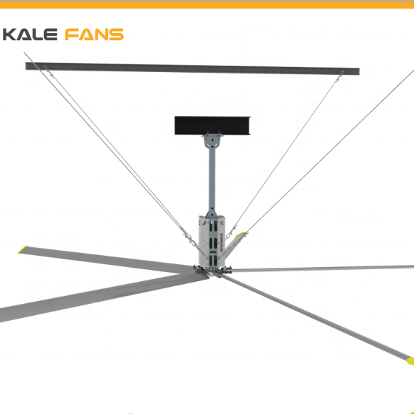 Shanghai Kale fan HVLS 5 и 8, большие домашние вентиляторы с металлическими лезвиями
