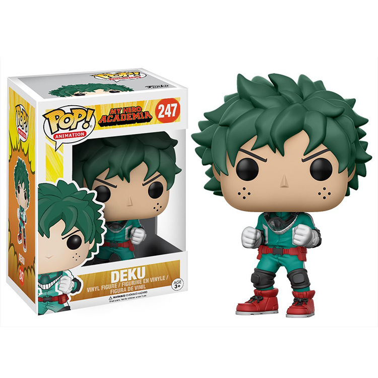 Поп анимация мой герой академия Funko поп виниловая фигурка DEKU #247 мини пвх фигурки коллекционные игрушки