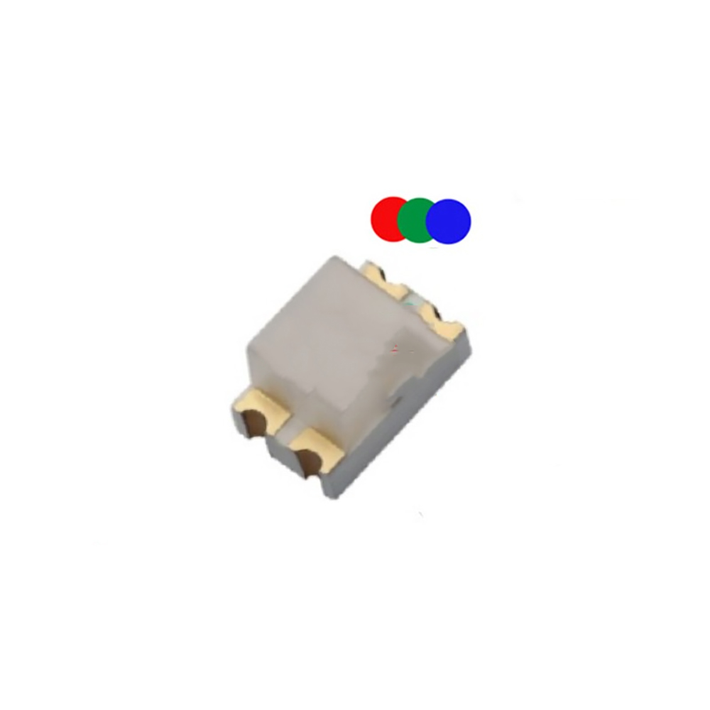 Светодиод 0805 SMD GRB Красный Синий Зеленый многоцветный излучающий диод SMD 0805(2012) Общий Анод RGB