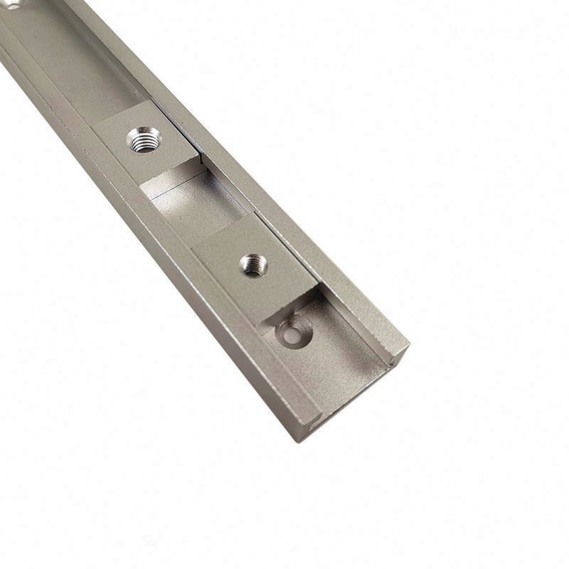 W-08 Woodworking Aluminium Alloy Miter Track Slot Or Miter Slider Bar Table Saw Miter Gauge Rod T Track Slot Workbench Diy Tool