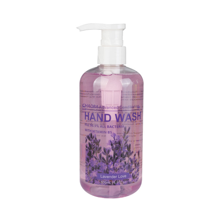 Lavender fragrance 500ml essential oil moisturizing hand soap cleaning wash 500 ml stock hand sanitizer