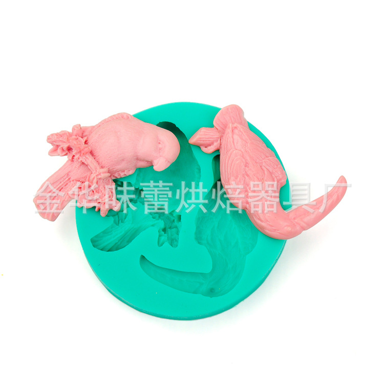 SpecialBird Shape Kitchen Accessories Wholesale For Hot Selling 2017 Amazon China Suppliers Silicone Mold