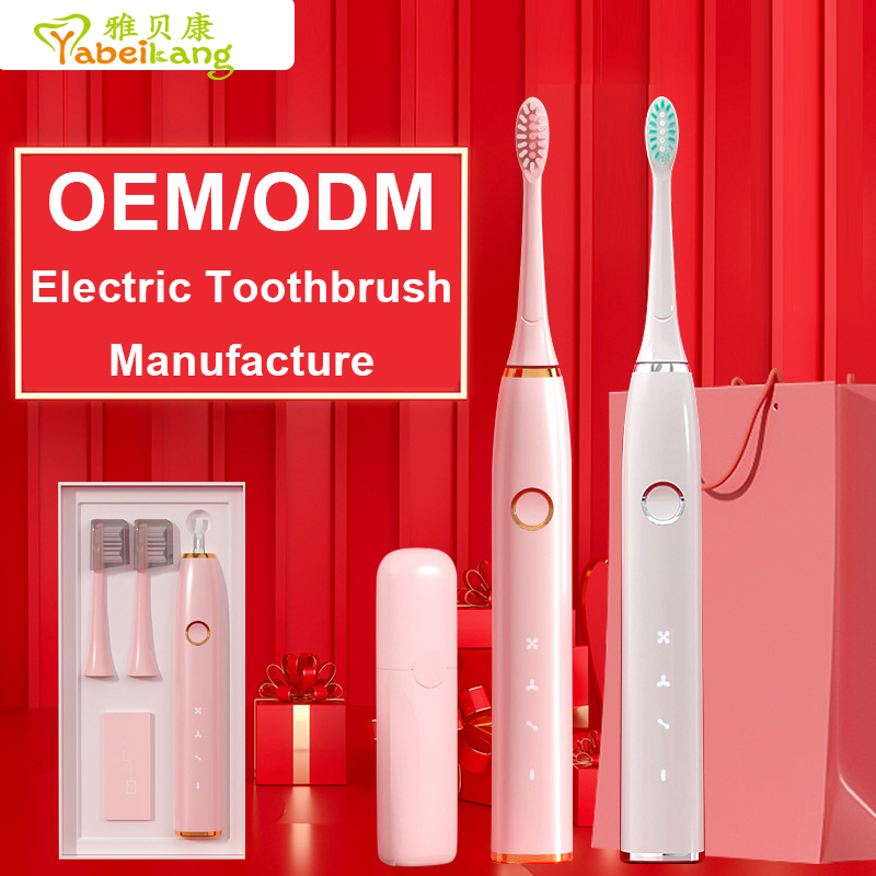 2021 Trending Products Customized label Oral Care Whitening Toothbrush Fast USB Rechargeable Sonic Electric Toothbrush