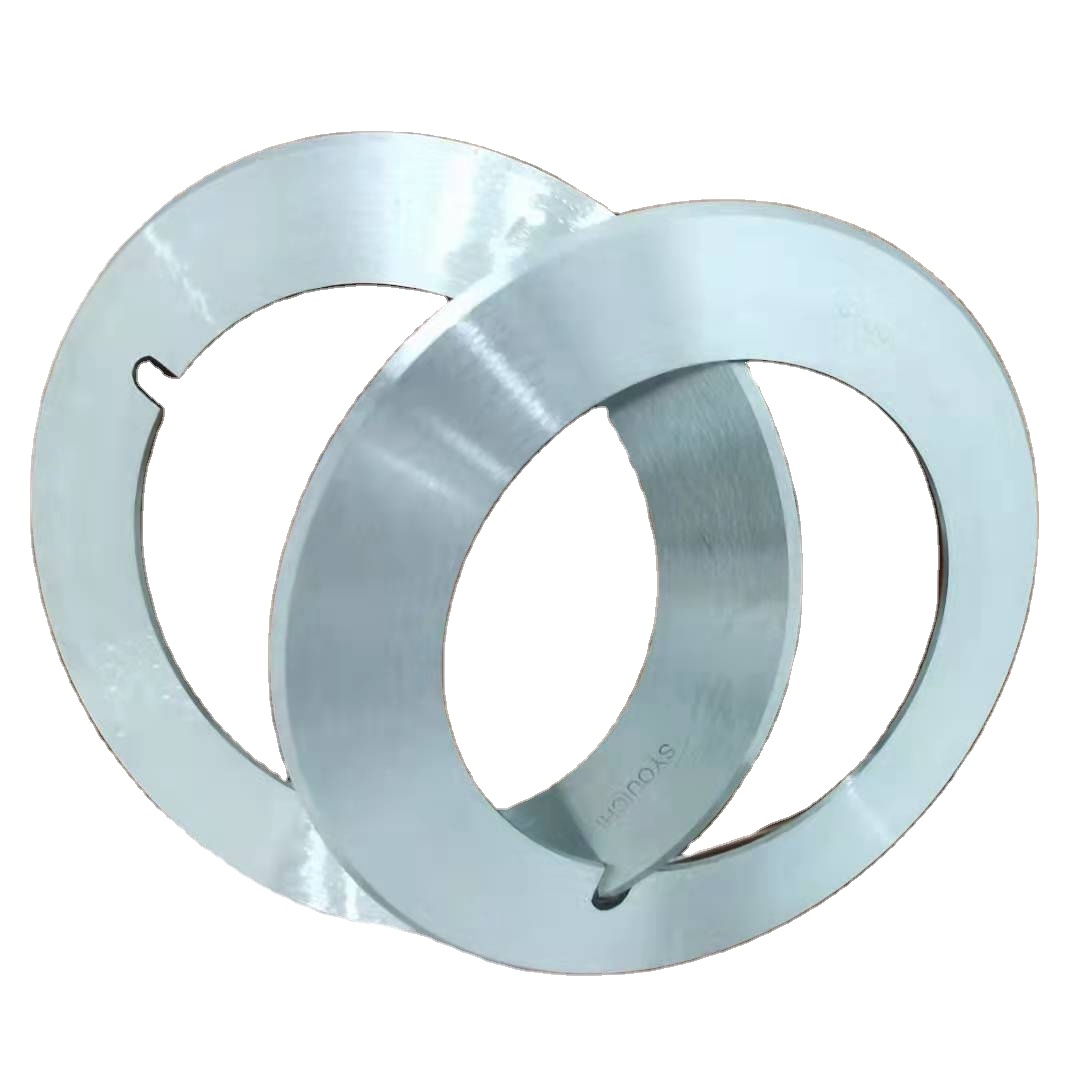 HSS/SKD11 Fabric Leather Paper Circular Slitter Blades for Thin Film Cutting Round Slitting Knives