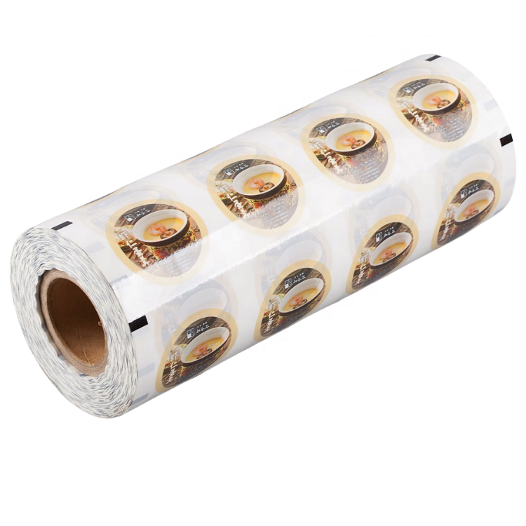 Hot sale custom printing food grade Eco friendly clear transparent laminated plastic food packaging tray sealing film