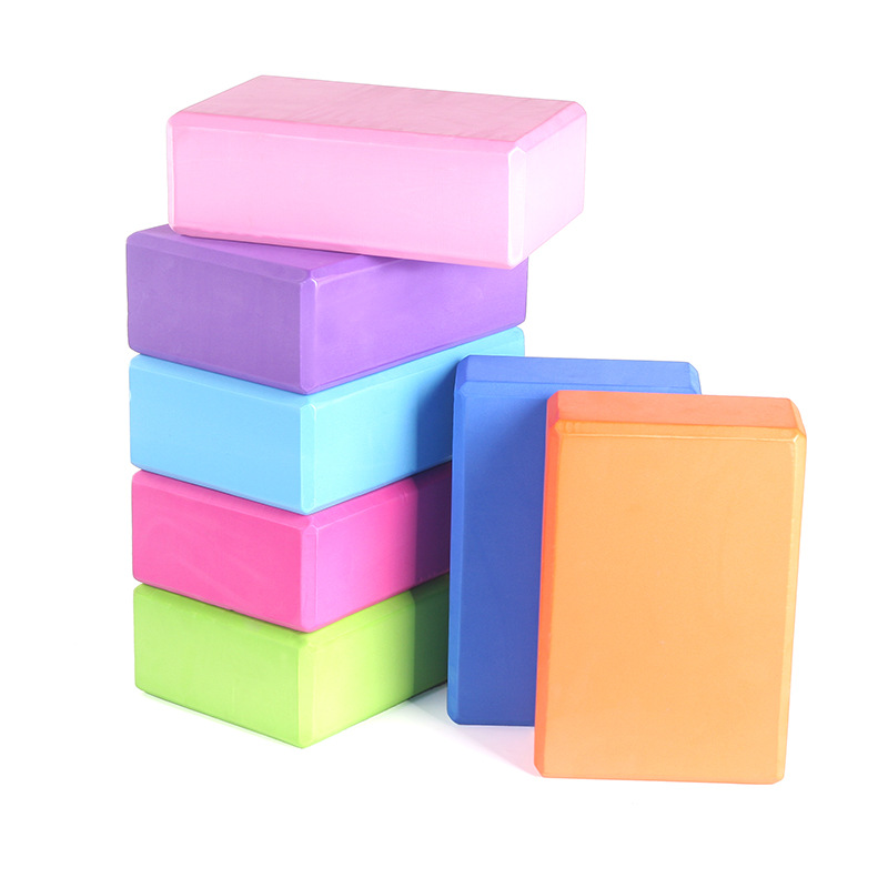 Cheap Anti Slip Custom Logo Eva Yoga Block  Yoga Block For Yoga Pilates Meditation