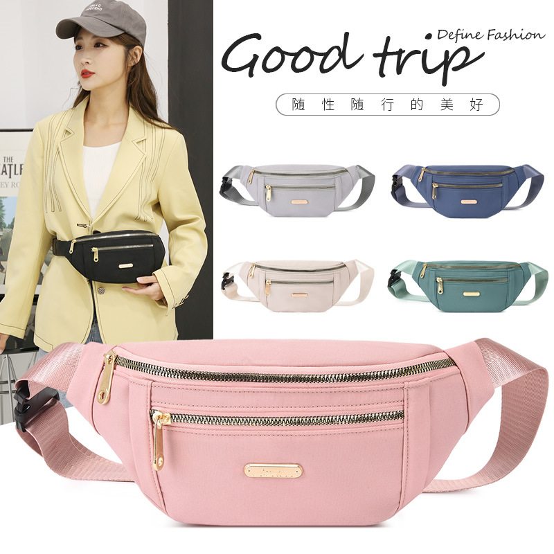 New Mini Foldable Waist belt bag Bauchtasche Running Fanny Pack sac banane pochete Traveling Sports Walking Waist Bag