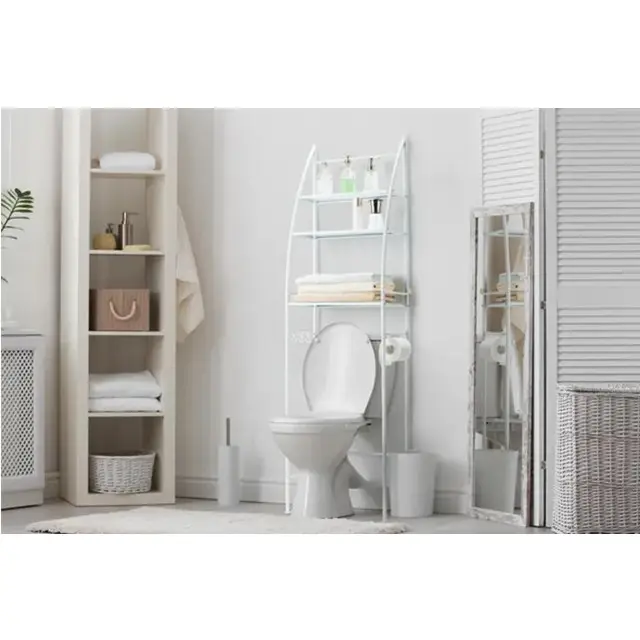 Over Toilet Storage Rack,Toliet Shelf with the bathroom washine machine Rack