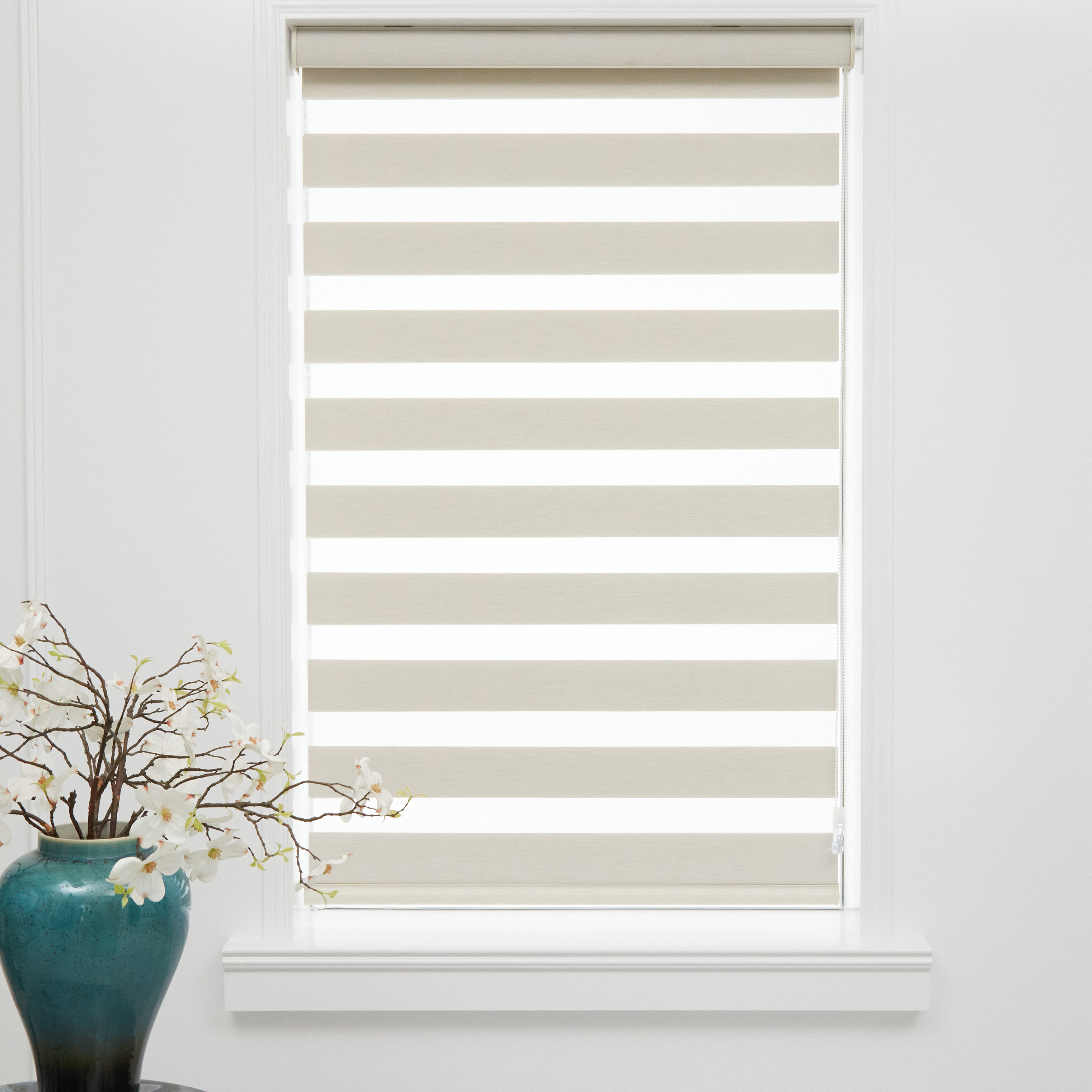 Popular color waterproof window shade zebra shades high quality double layer roller blinds shades zebra blinds for windows