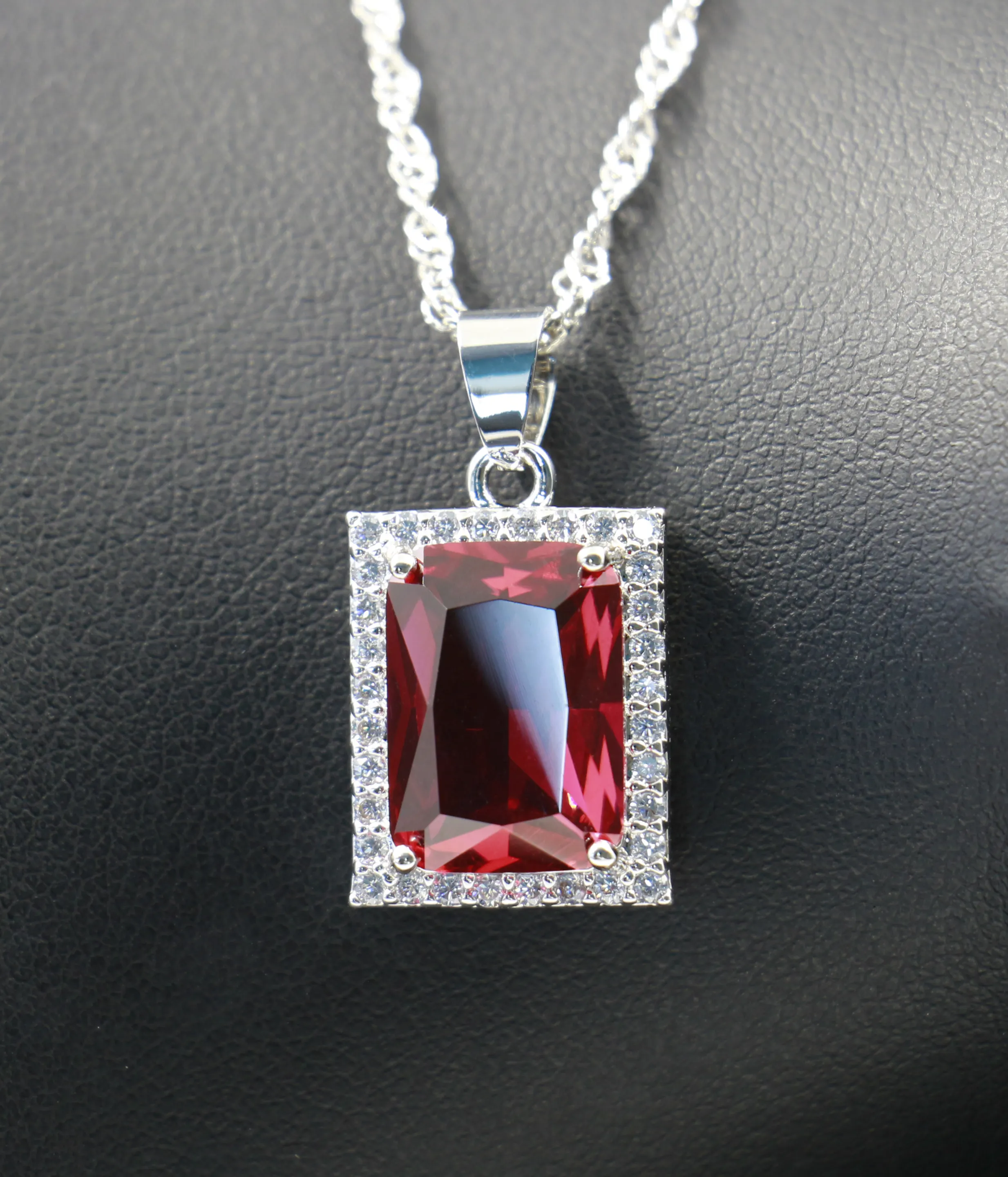 AAA Cubic Zirconia Diamond Necklaces Earrings Ring Bracelet Jewellery Set Women Jewelry Sets