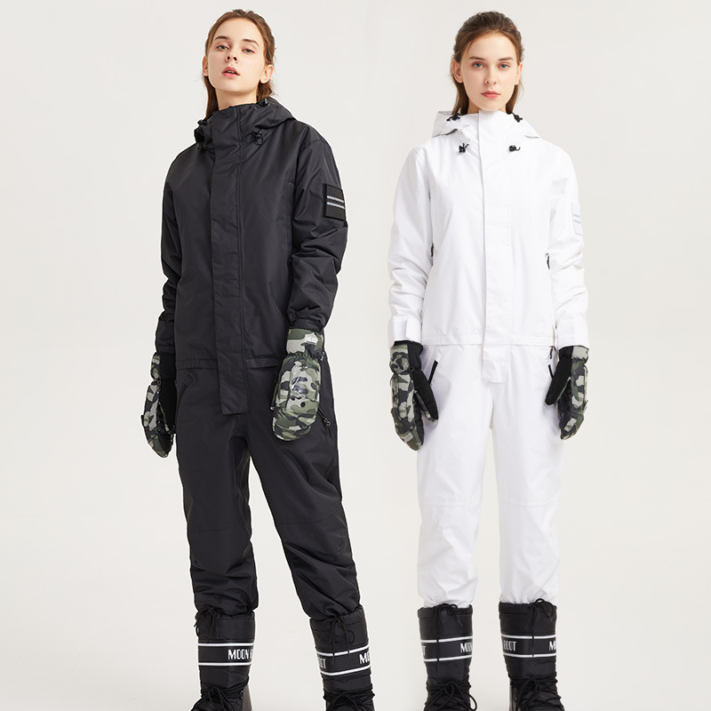 Women's Ski Suit Jumpsuit Snowboard Jacket 2021 New Thick Warm Ski Jacket Men Waterproof Snow Snowboard Clothing