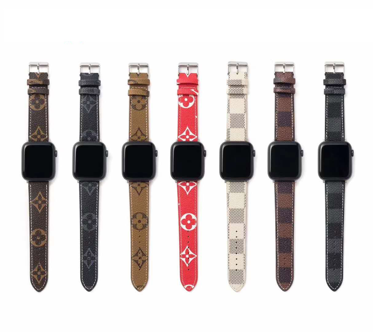 Ремешок для часов Apple watch из экокожи, роскошный винтажный кожаный браслет для iwatch 38 40 42 44 мм, с Пчелкой, змеей, цветком, кошкой