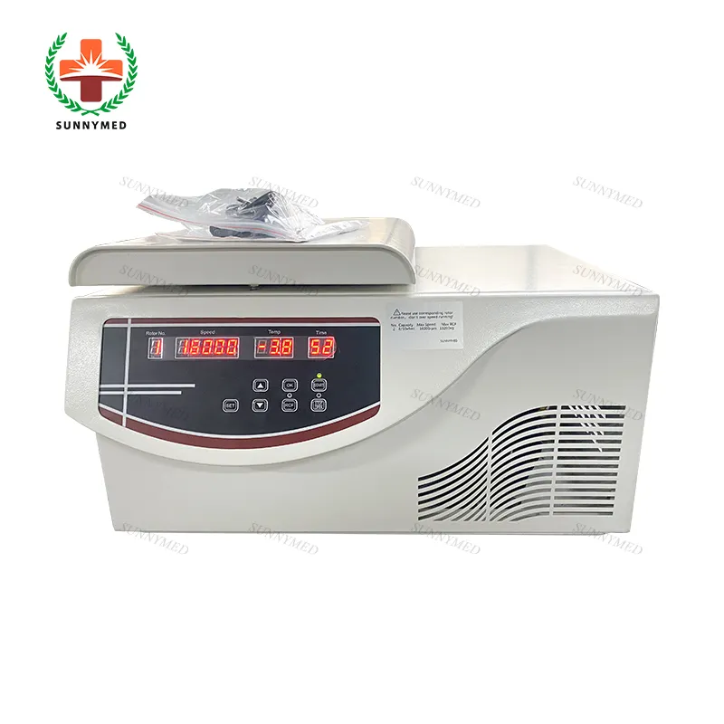SUNNYMED SY-B053A LCD display Benchtop Centrifuge hospital Refrigerated Centrifuge with High Testing Speed