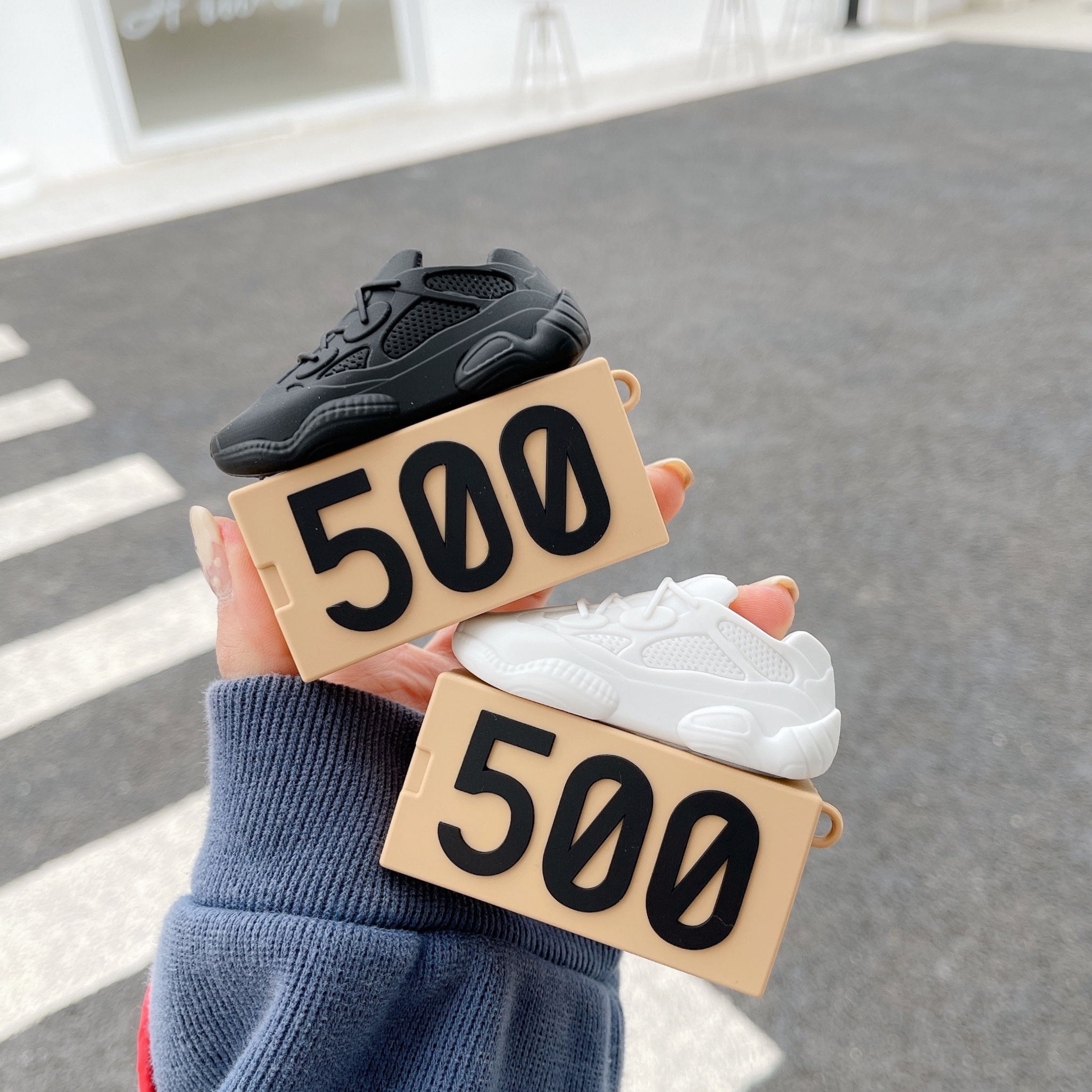 2021 новые чехлы для airpods pro 2 yeezy sneaker Designer 500 Box силиконовый защитный чехол для airpods2