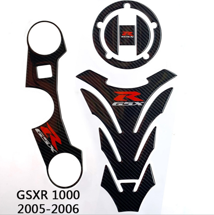 Motorcycle high quality fish bone fuel tank sticker pad