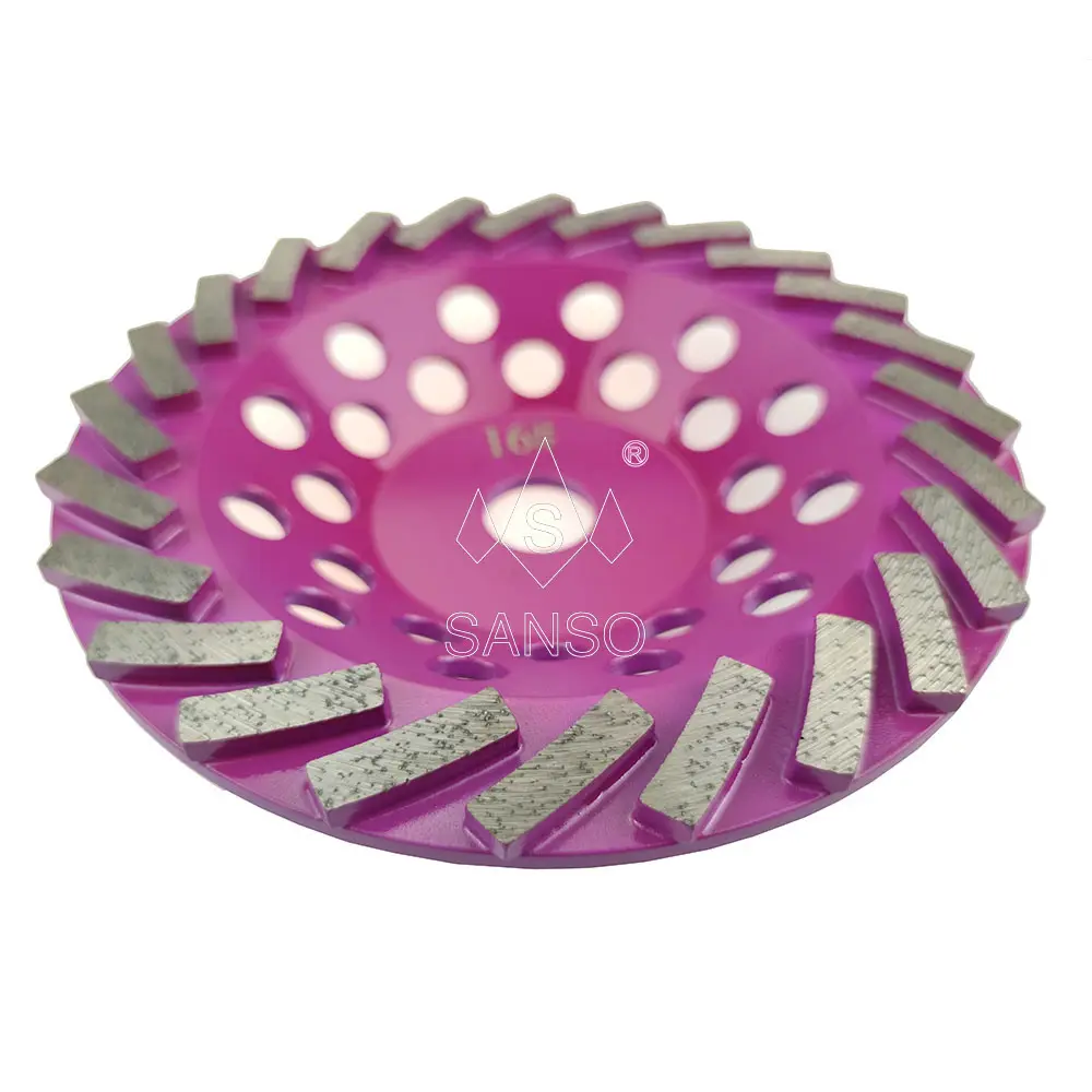 180 mm Diamond Grinding disc for grinding and polishing concrete terrazzo granite marble and other stones' floor