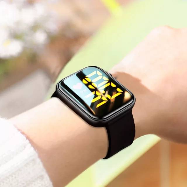 Custom Fashion Touch Screen Watches Sports Silicone Band Day Date Electronic Watches reloj hombre led digital Watch for Men