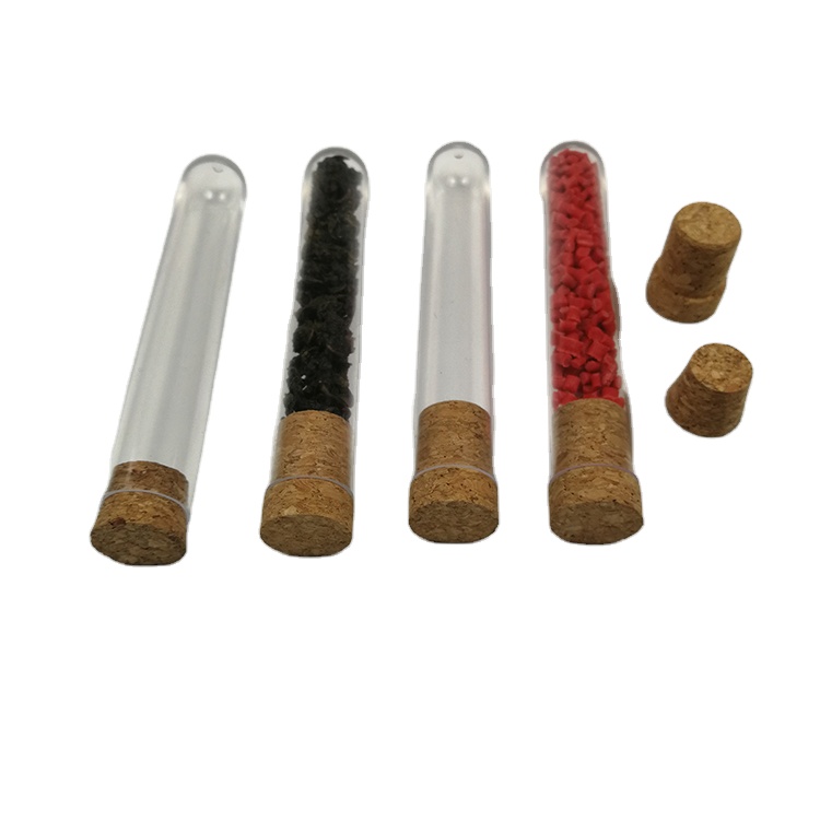 laboratory plastic test tubes with caps