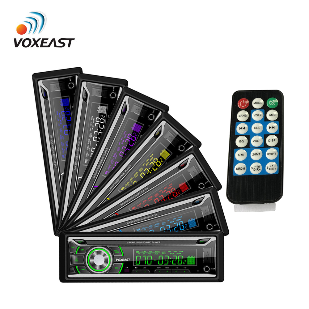 Новый Съемный Автомобильный CD mp3-плеер с USB SD BT RDS