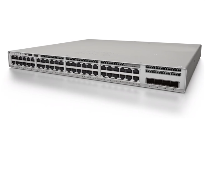 Циско Catalyst 9200L-48-port PoE + 4x1G uplink C9200L-48P-4G-E беспроводной сетевой коммутатор Ethernet