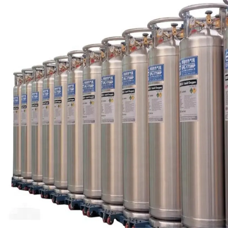 Liquid oxygen nitrogen argon CO2 storage tank dewar Cryogenic gas cylinder