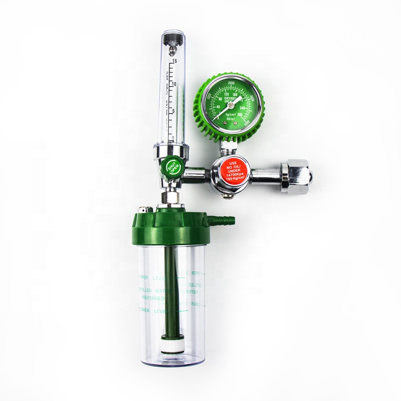 Medical Oxygen Pressure Regulator with Flowmeter for Oxygen Cylinder
