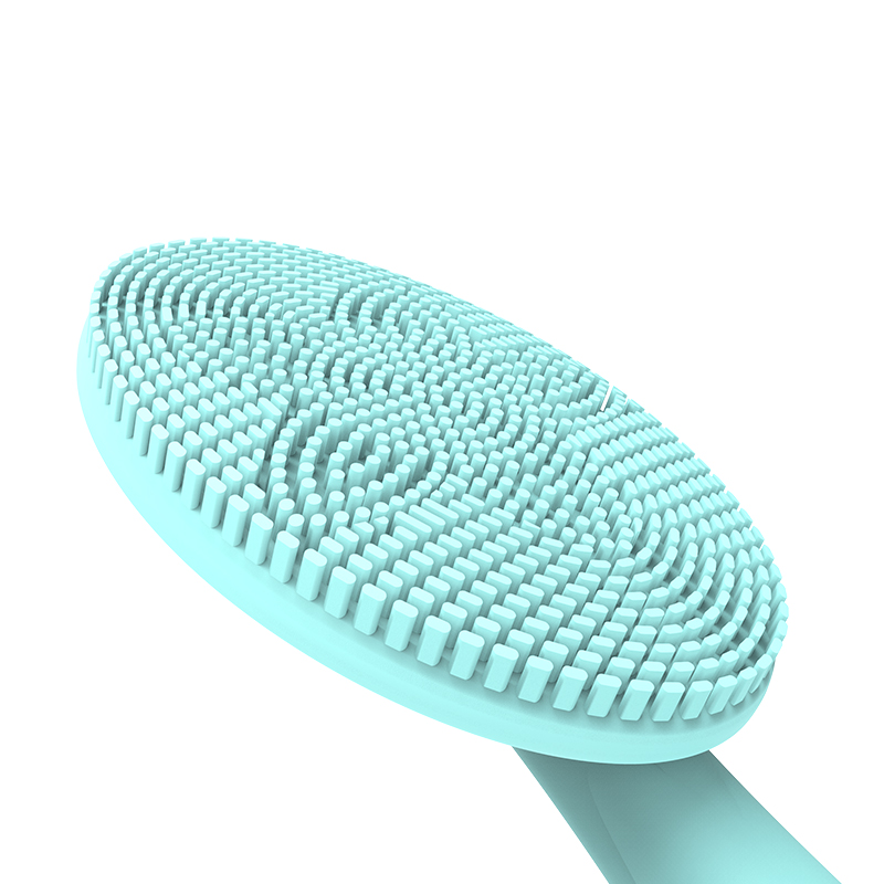 Personal Care Facial Silicone Brush Cleansing Cleanser Electric Double-Sided Skin Care Tool Sonic Silicon Face Scrubber