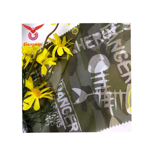 300T 2/1 twill pongee дышащая 100% полиэфирная ткань для куртки