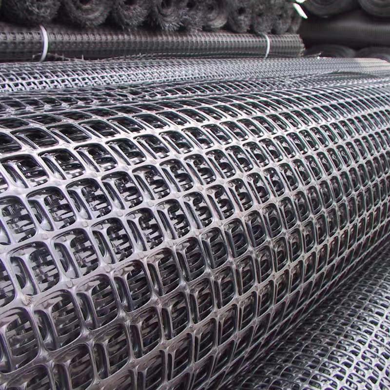 Bidirectional plastic Geogrid, Unidirectional Tensile Grid, Factory Roadbed Reinforcement Grid, Aquaculture Fence net.