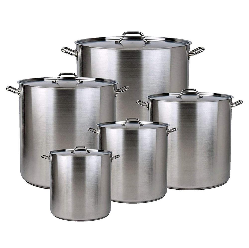 Amazon горячие 5 PK алюминий наличии горшок с крышкой и пароход стойки пароход горшок