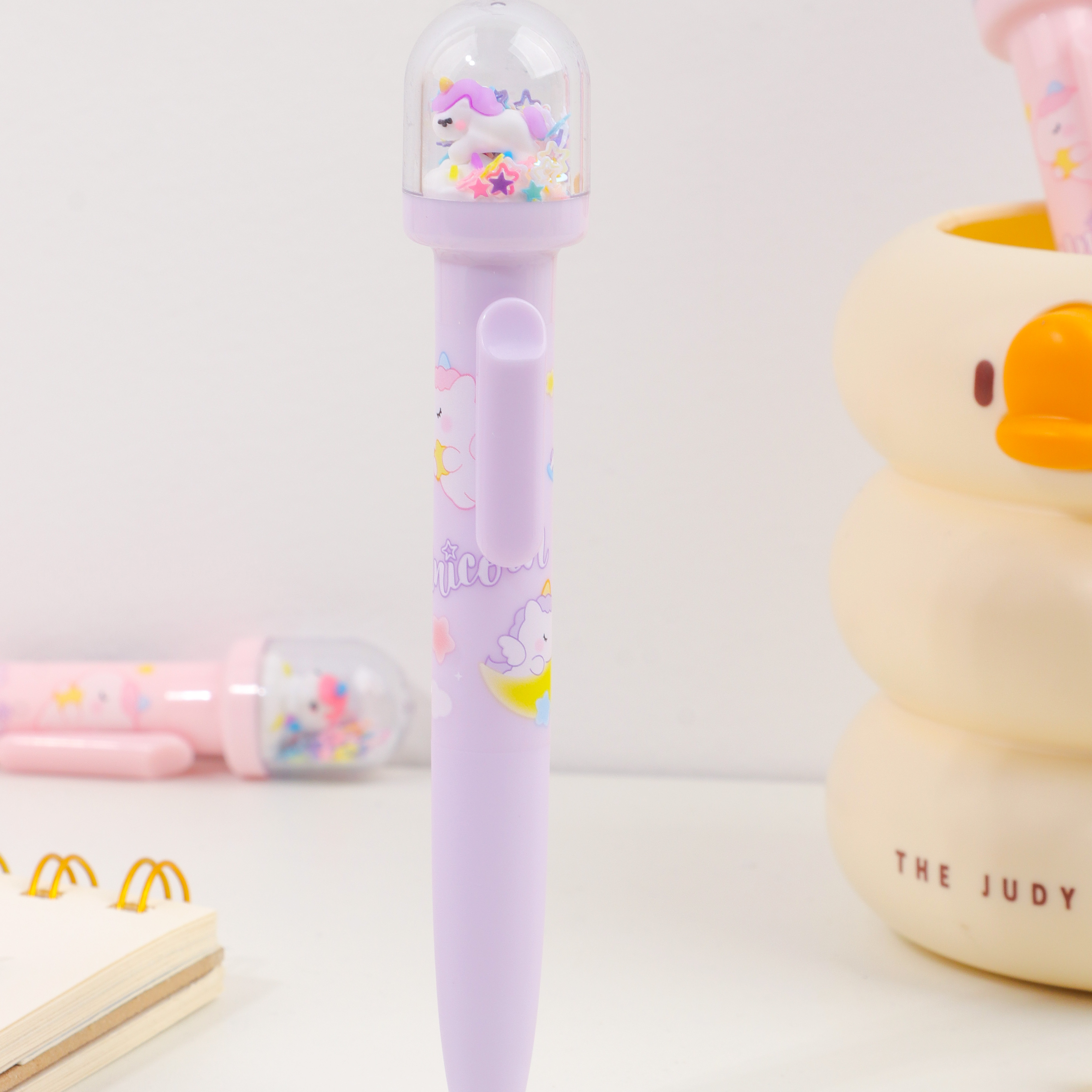 Promotional kids gift school stationery cartoon cute gel pen kawaii papeleria kawaii