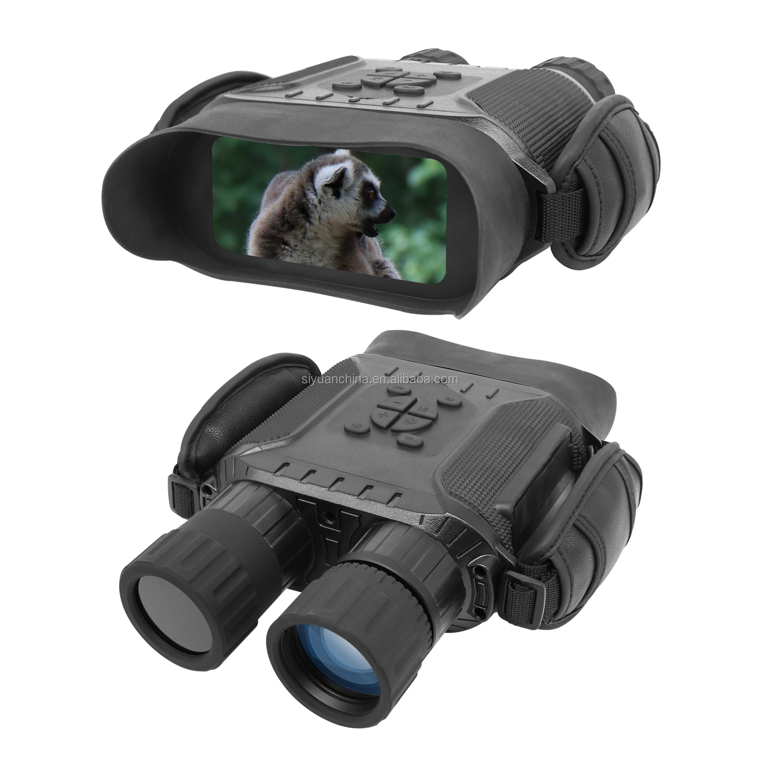 Bestguarder ручной IR 850NM цифровой бинокль ночного видения с 4 ''TFT wideview ЖК-дисплей
