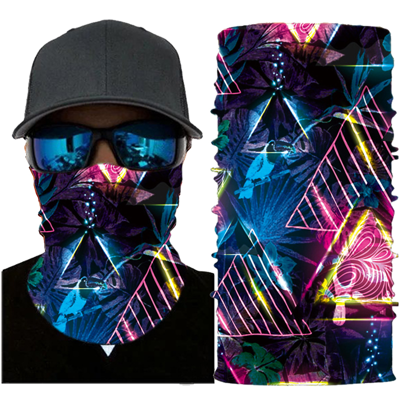 Facecover Outdoor Bandana Cheap Wholesale Magic Polyester Seamless Custom Printed Neck Tube Bandana Headwear Scarf Tube bandana