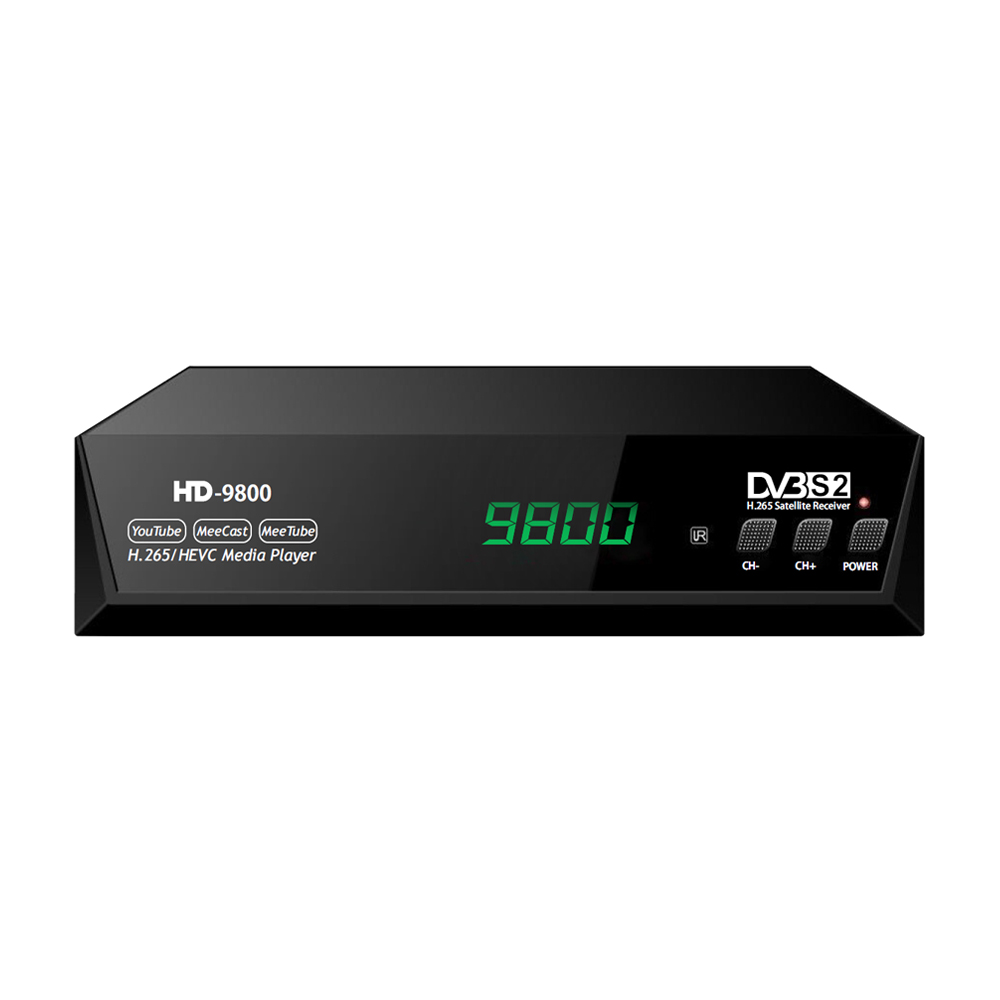 Спутниковый ресивер dvb s2 HD9800 GX6605H поддержка ЦП H.265 HEVC MPEG USB WiFi донгл PVR таймер времени cccam OEM переключение dvb s2 тюнер
