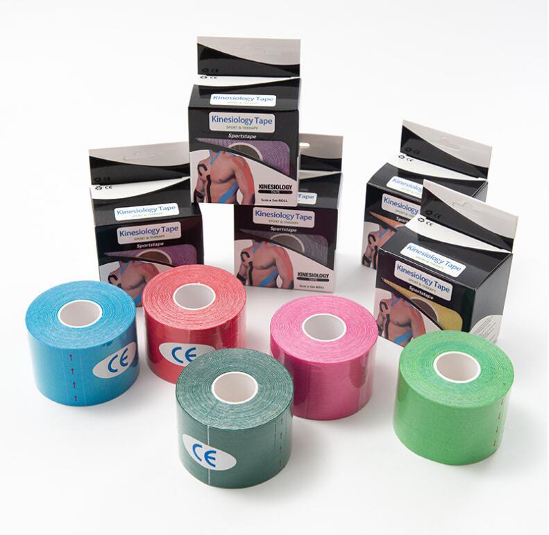 Amazon hot sale muscle overly tired therepy medical tape high adhesion athletic tape for keep joints stable