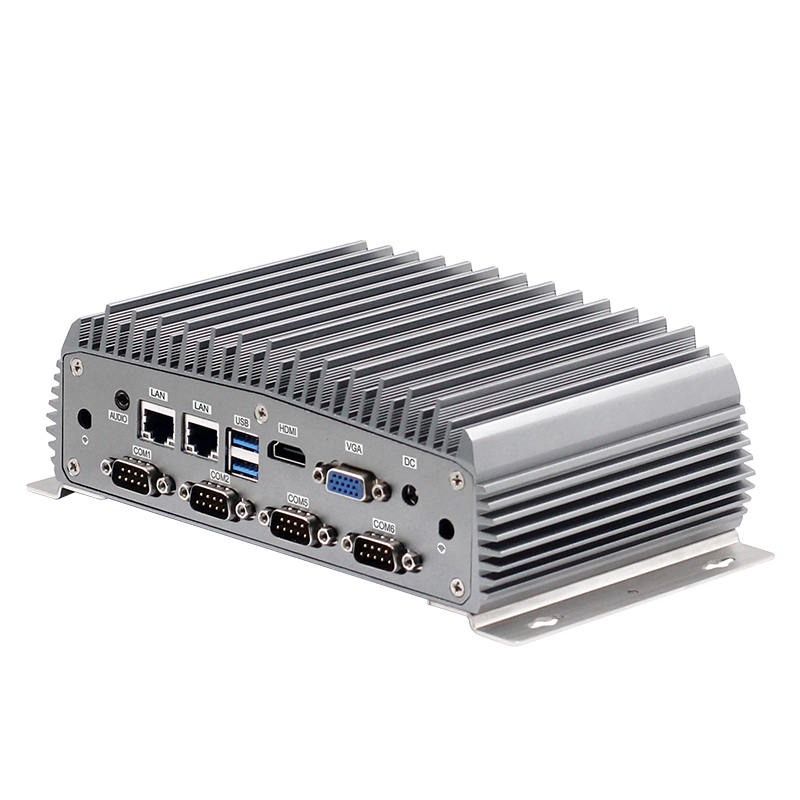 2 LAN промышленных мини ПК бортовой I3/I5/I7 6th и 7th процессор с 8 USB2.0 2 * USB3.0